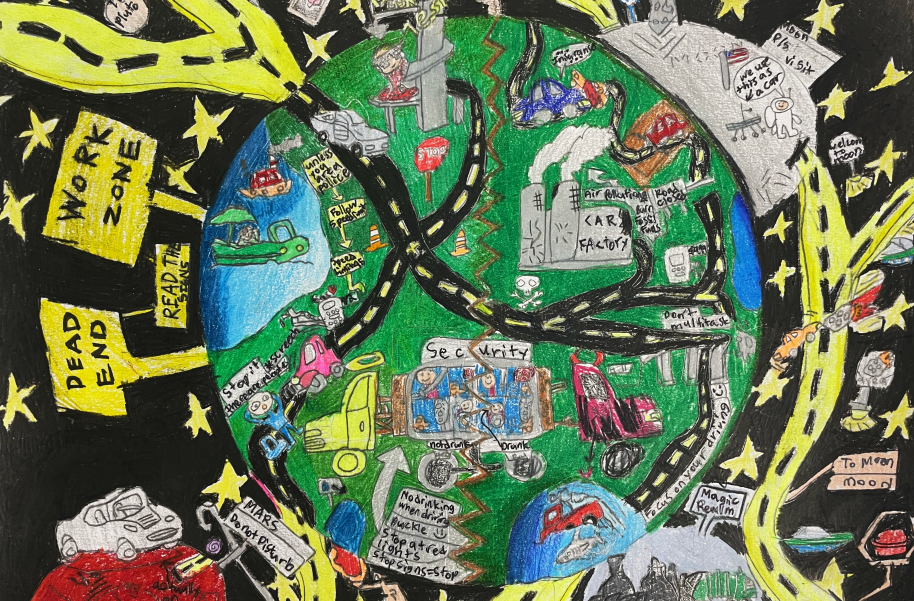 2022 Road Safety Art Contest Winners FMCSA